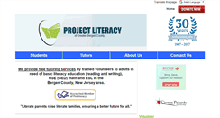 Desktop Screenshot of project-literacy.org